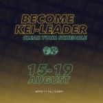 The KEI-leader registrations are open from the 11th till the 13th of May!